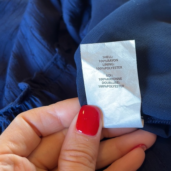 Ramy Brook Sleeveless Navy Blue Maxi - Picture 7 of 7